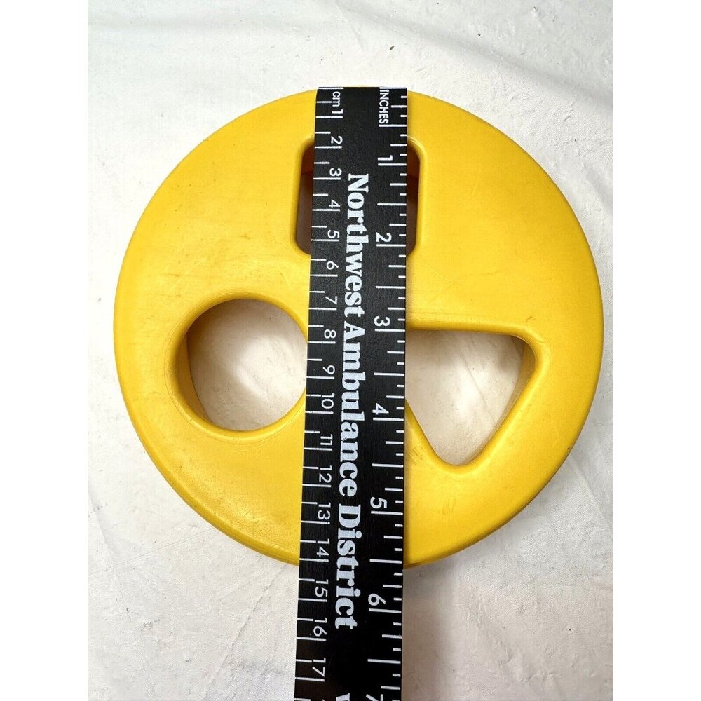 TUPPERWARE Toy Shape Sorter Kids Replacement TOP ONLY MADE IN USA Triangle vtg - Picture 4 of 8